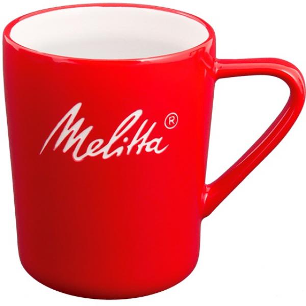 MELITTA Porzellanbecher rot